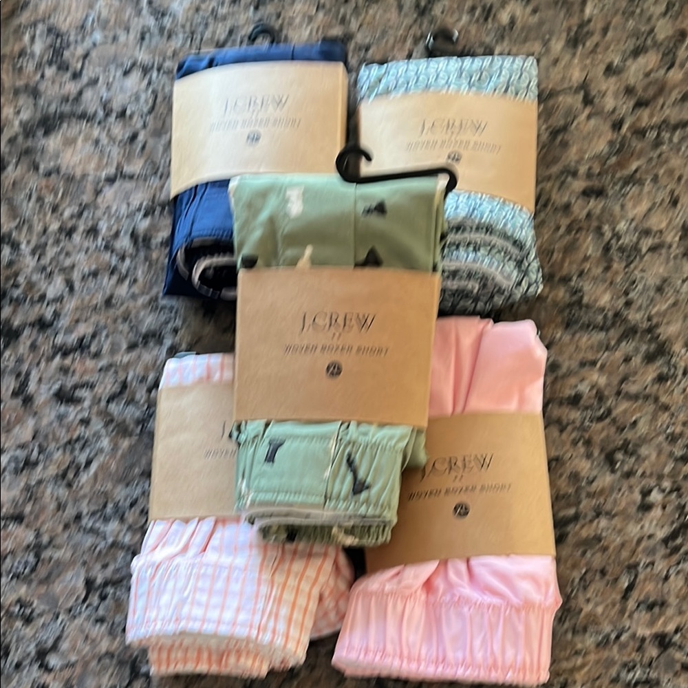 J. Crew Men's Boxer Briefs - Multi-Color Pack
